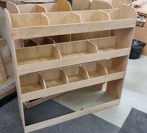 Universal van racking - van,
