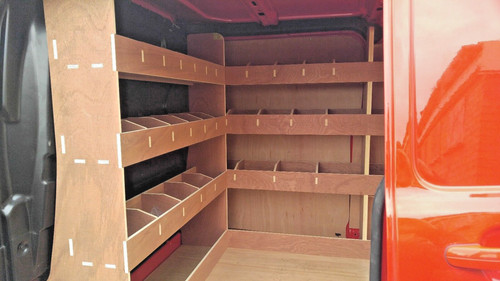 Van racking shelving ford - shelving,