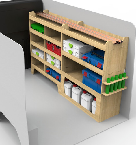 Vivaro van shelving plywood - vivaro,
