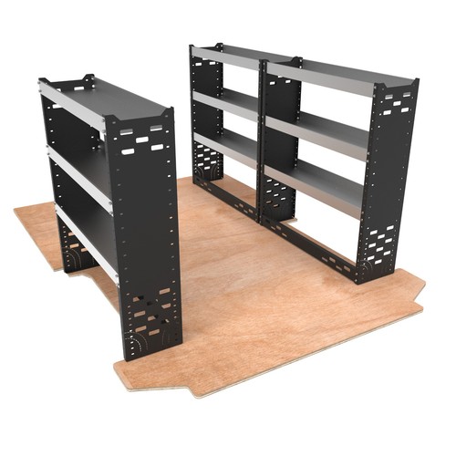 Metal van racking basic - racking,