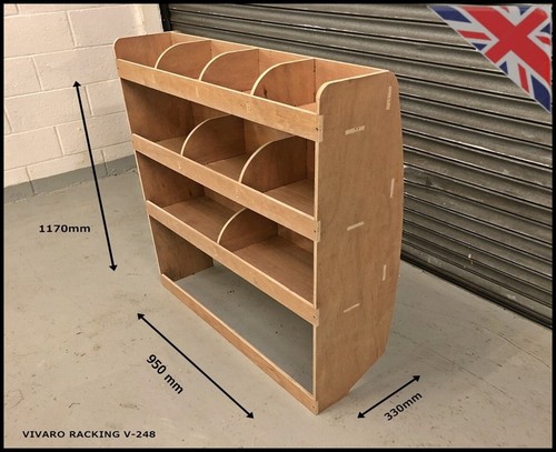Vauxhall vivaro van racking - vauxhall,