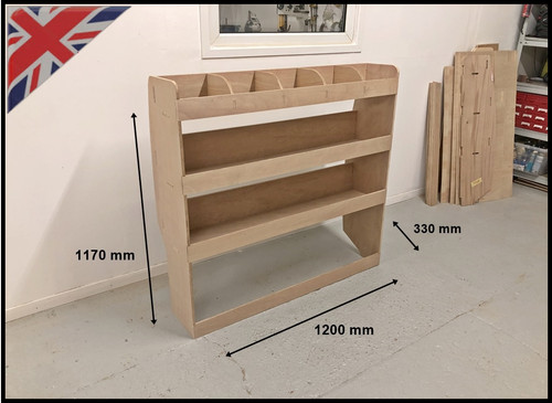 Vauxhall vivaro van racking - vivaro,