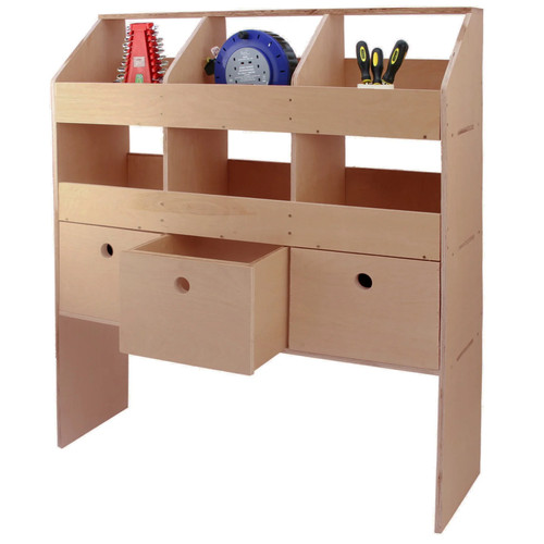 Van racking system plywood - van,